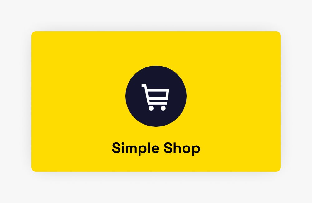 Simple Shop